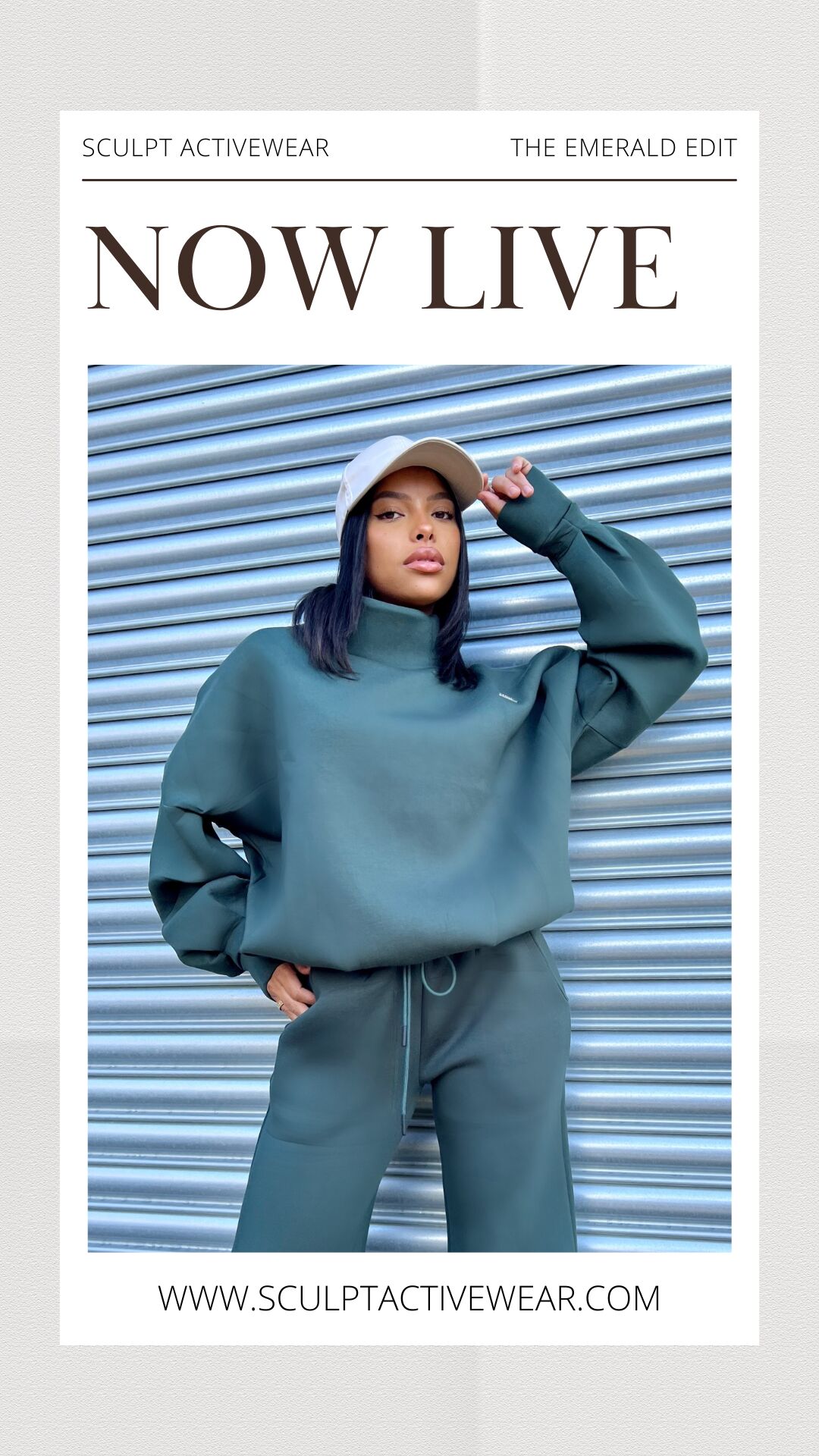 The Emerald Edit NOW LIVE Sculpt Activewear